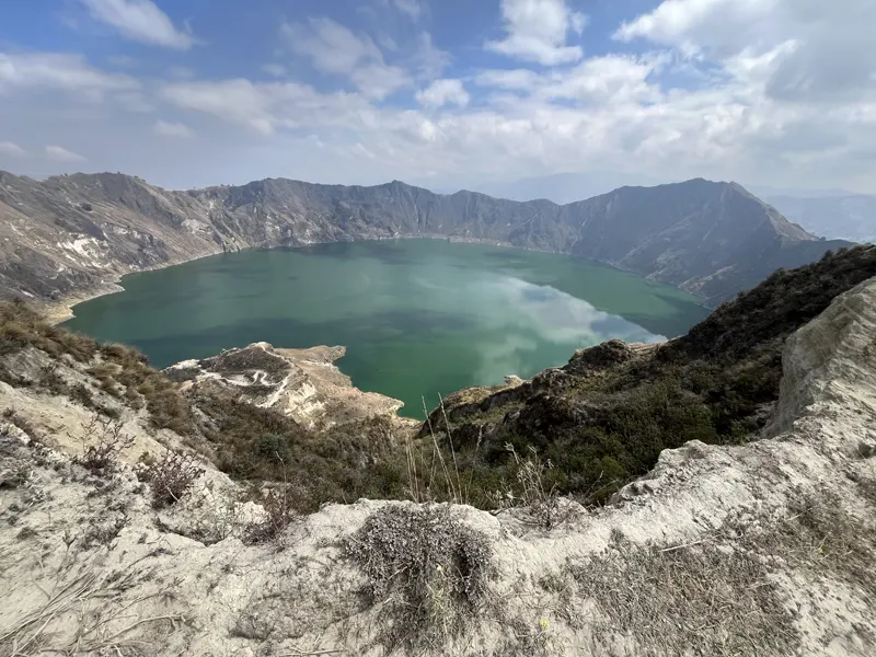 laguna del Quilotoa Ecuador por Marco Herrera