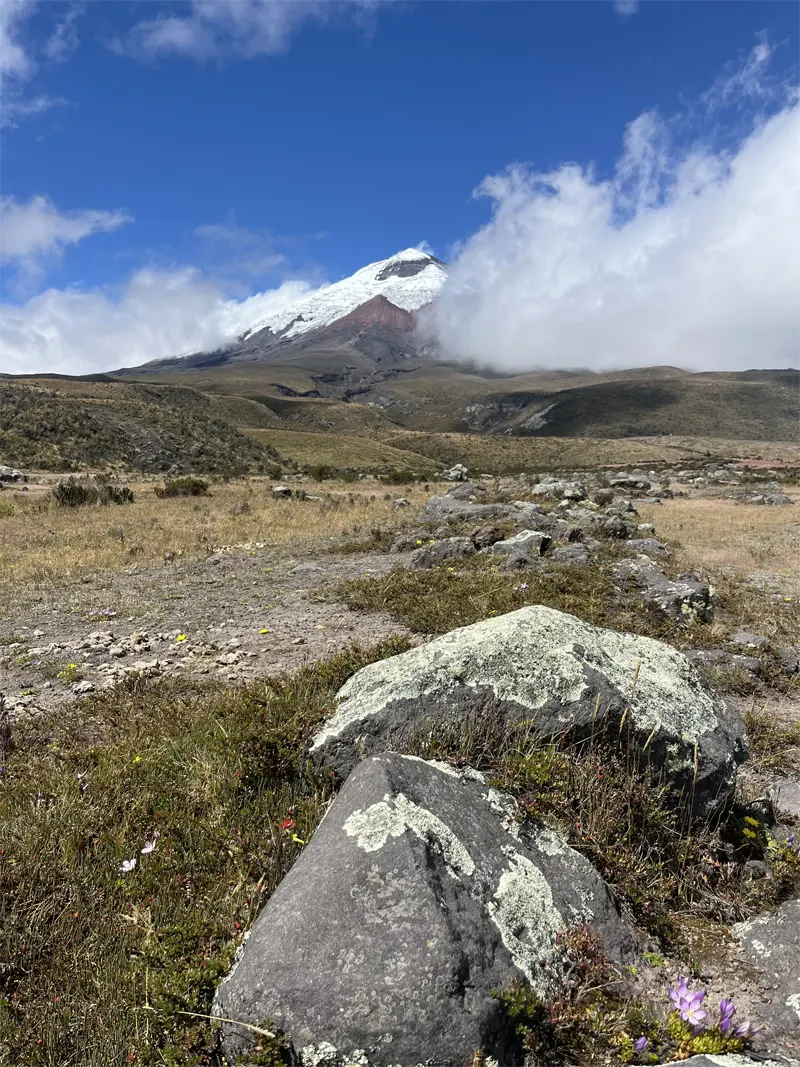 Landscape of the Cotopaxi