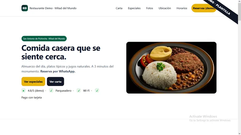 Sitio para restaurante en San Antonio