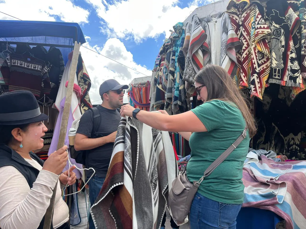 Otavalo Poncho Market with artisans and colors – private tour from Quito