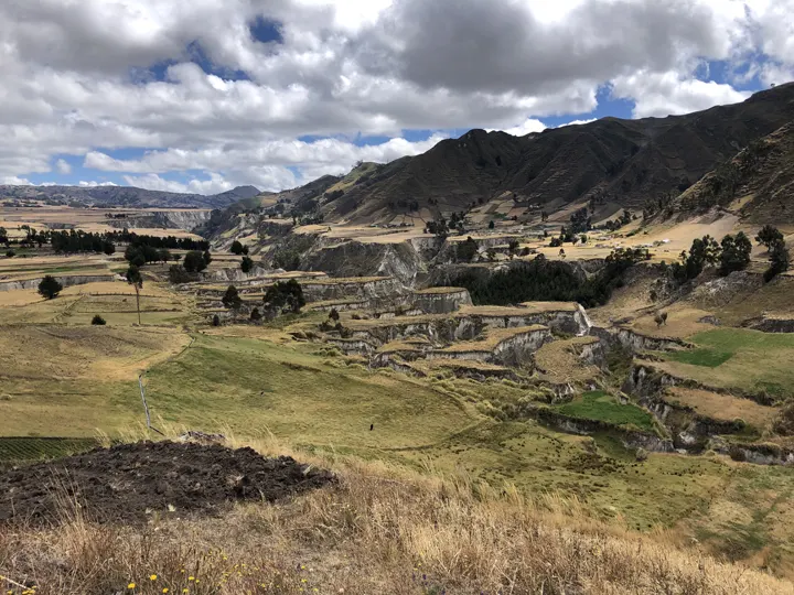 Toachi Canyon viewpoint on the way to Quilotoa