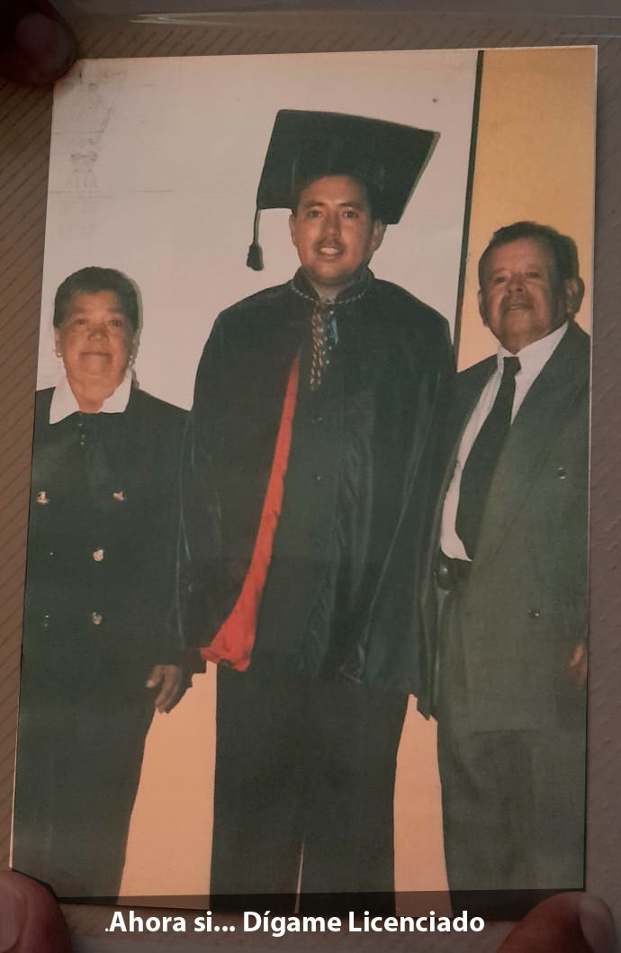 Marco Herrera with Tourism degree
